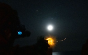 22nd MEU(SOC) | MSPF Deck Shoot on USS San Antonio