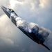 F-22 Raptor Soars Through Clouds at NAS Oceana