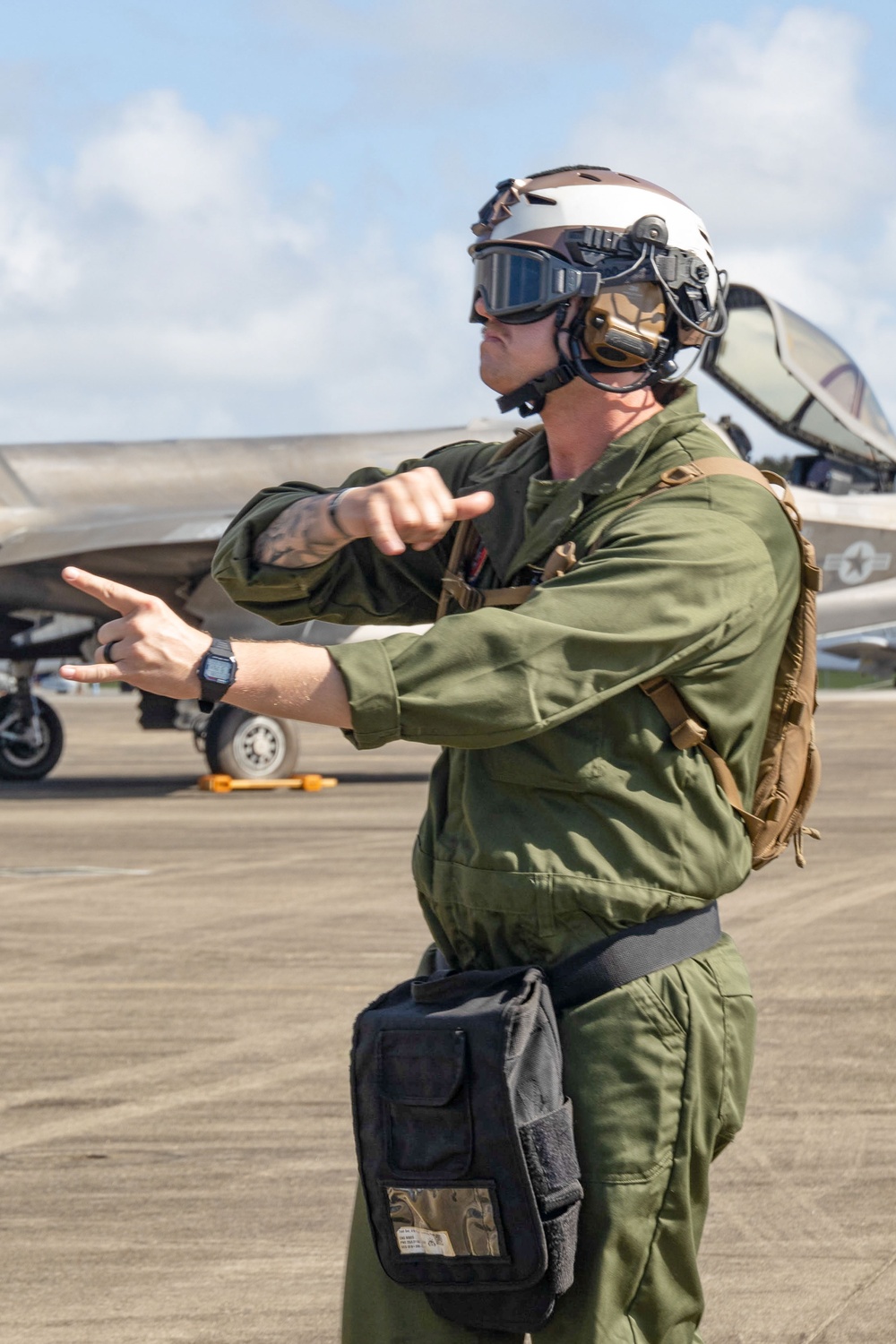 VMFA-225 conducts flight operations in Puerto Rico