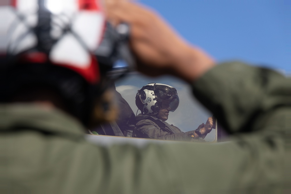 VMFA-225 conducts flight operations in Puerto Rico