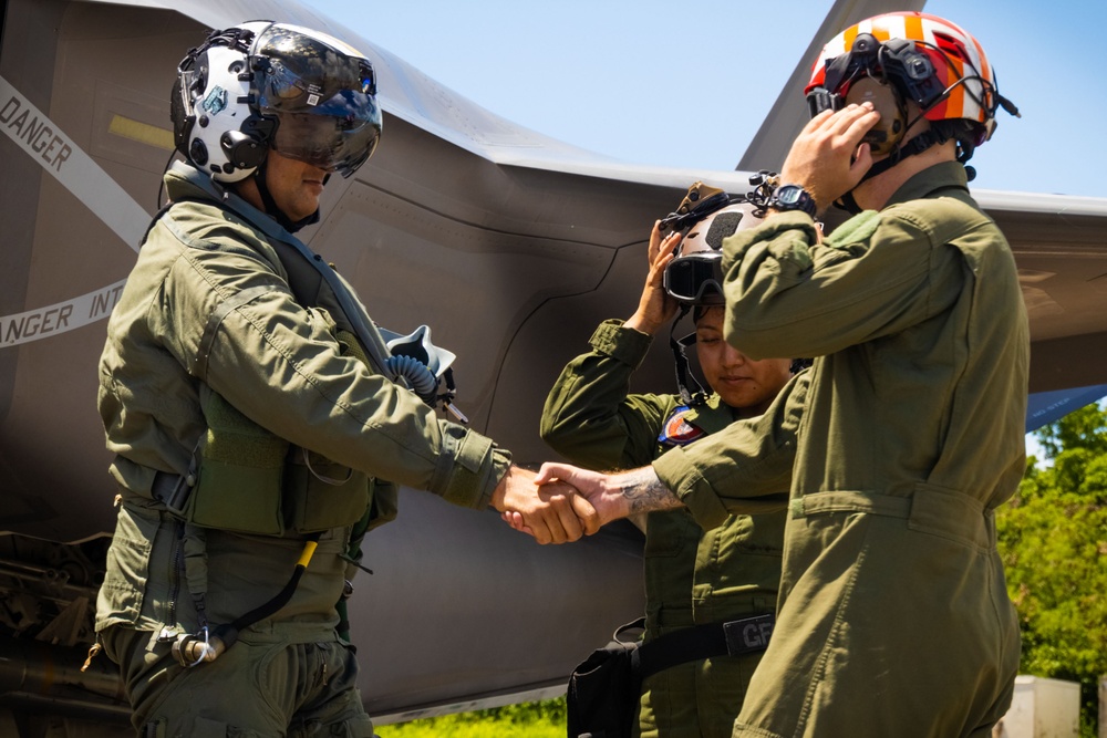 VMFA-225 conducts flight operations in Puerto Rico