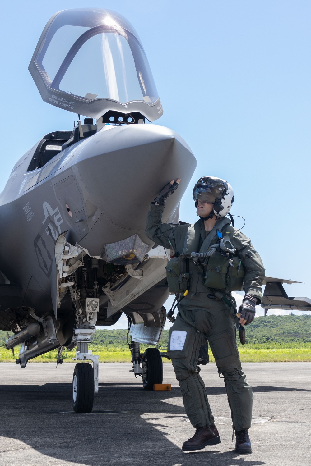 VMFA-225 conducts flight operations in Puerto Rico