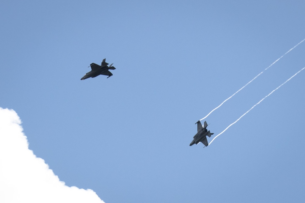 VMFA-225 conducts flight operations in Puerto Rico
