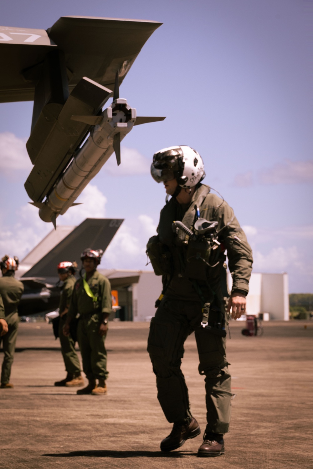 VMFA-225 conducts flight operations in Puerto Rico