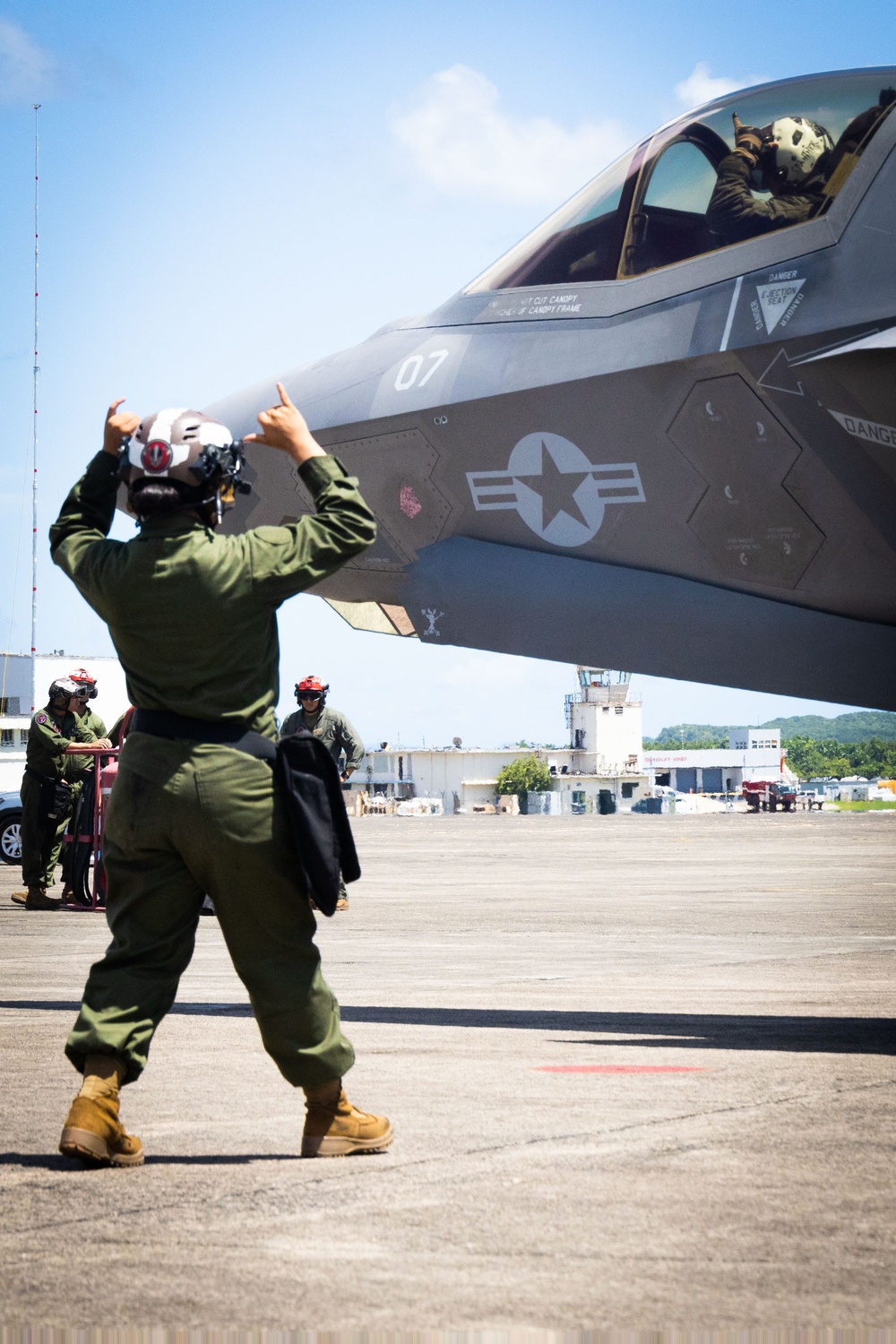 VMFA-225 conducts flight operations in Puerto Rico