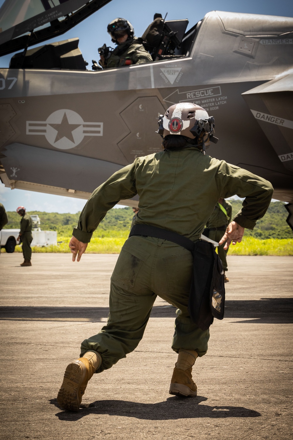 VMFA-225 conducts flight operations in Puerto Rico
