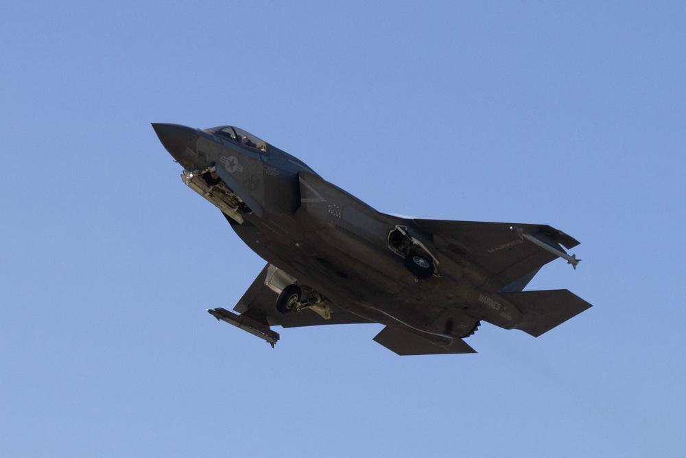 VMFA-225 conducts flight operations in Puerto Rico