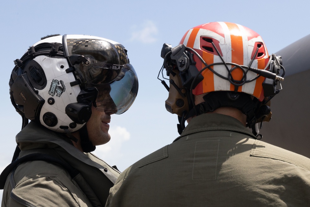 VMFA-225 conducts flight operations in Puerto Rico