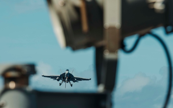George Washington Conducts Flight Operations