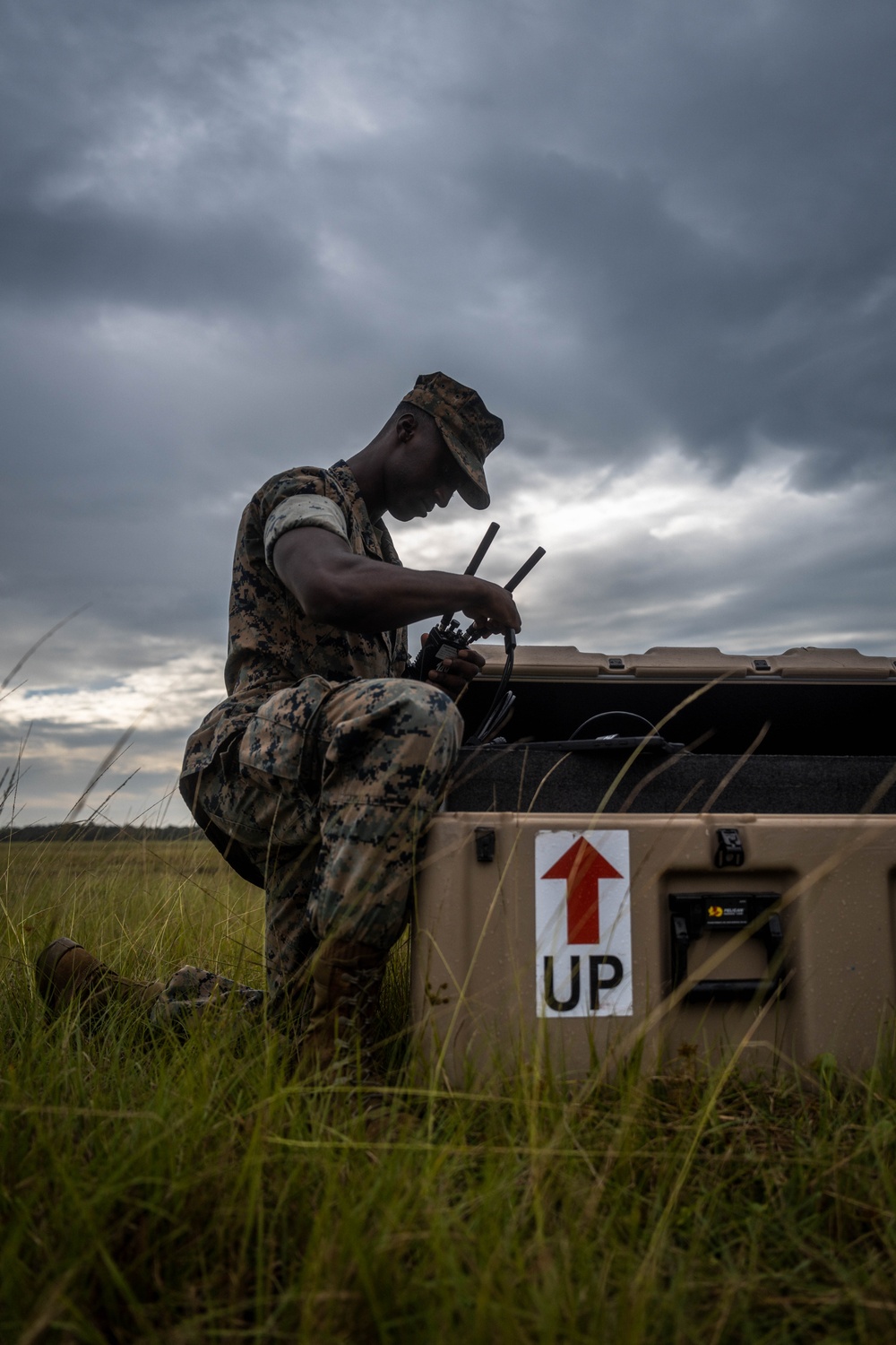 2nd MLG Commanding General attends UGV Demo