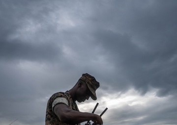 2nd MLG Commanding General attends UGV Demo