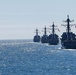 Carrier Strike Group 10 Sail in Formation