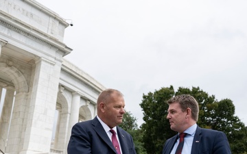 Prime Minister of the Faroe Islands Aksel Johannesen Visits ANC