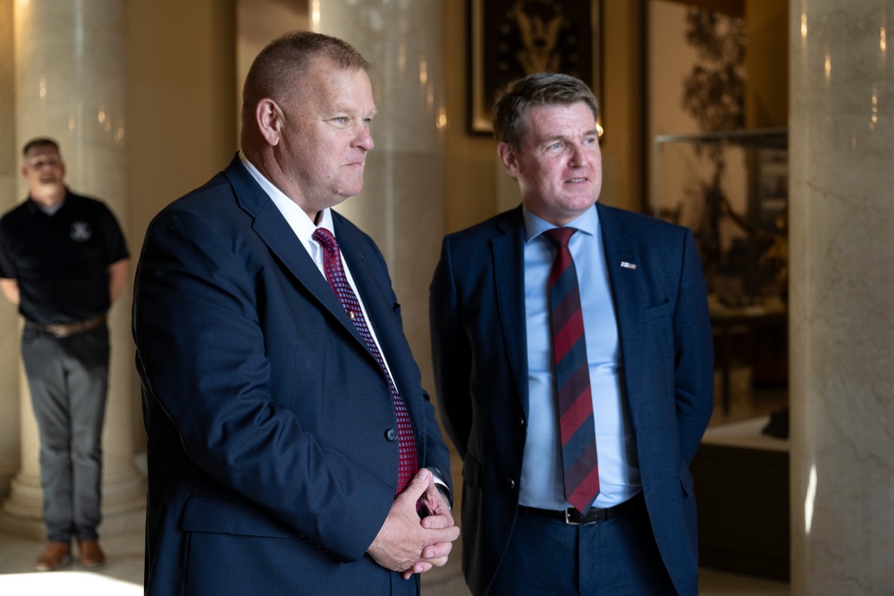 Prime Minister of the Faroe Islands Aksel Johannesen Visits ANC