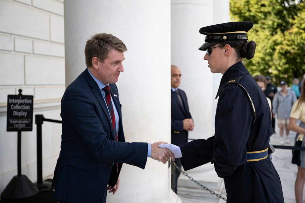Prime Minister of the Faroe Islands Aksel Johannesen Visits ANC