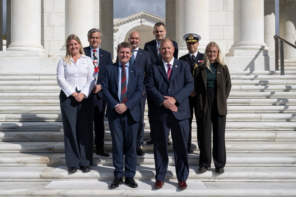 Prime Minister of the Faroe Islands Aksel Johannesen Visits ANC