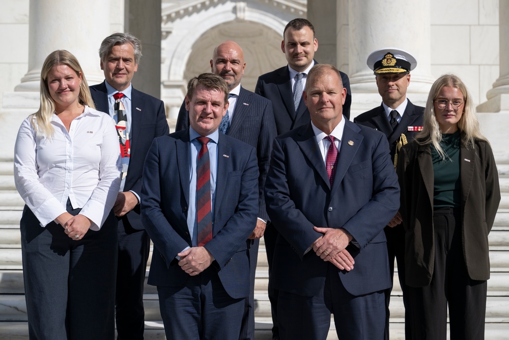 Prime Minister of the Faroe Islands Aksel Johannesen Visits ANC