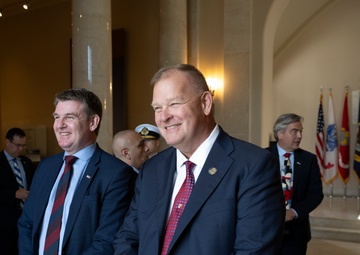 Prime Minister of the Faroe Islands Aksel Johannesen Visits ANC