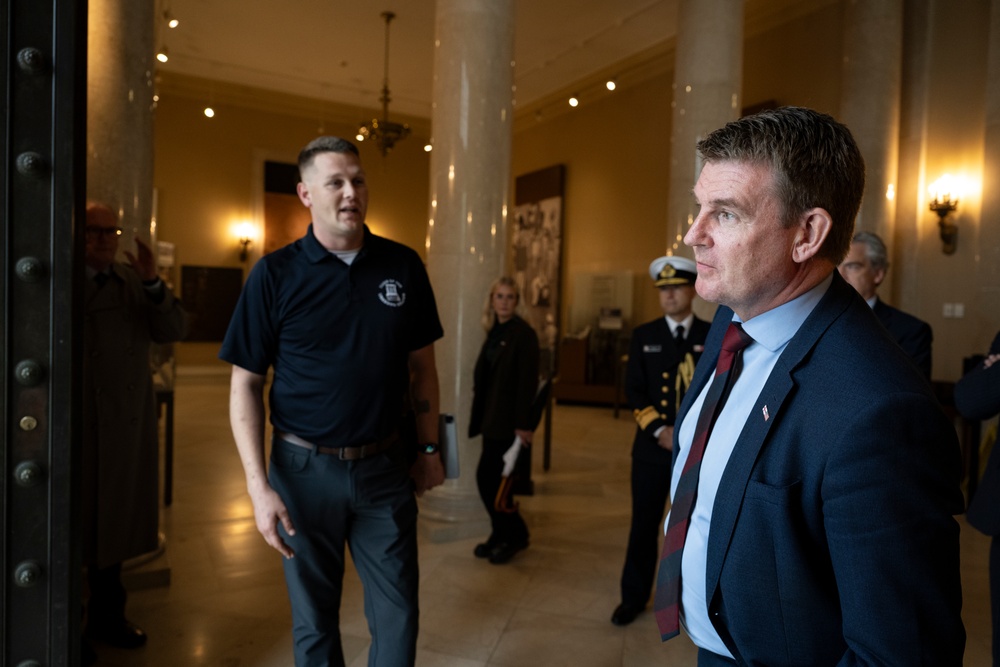 Prime Minister of the Faroe Islands Aksel Johannesen Visits ANC