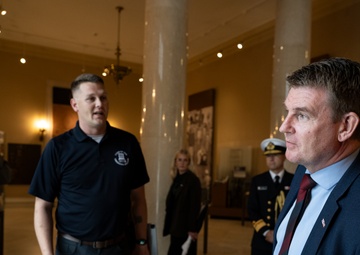 Prime Minister of the Faroe Islands Aksel Johannesen Visits ANC