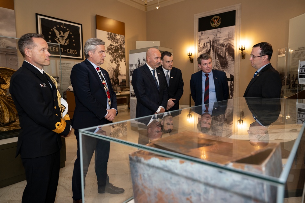 Prime Minister of the Faroe Islands Aksel Johannesen Visits ANC