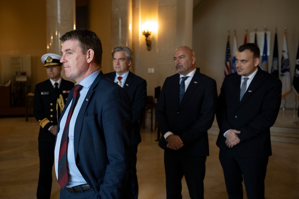 Prime Minister of the Faroe Islands Aksel Johannesen Visits ANC