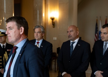 Prime Minister of the Faroe Islands Aksel Johannesen Visits ANC