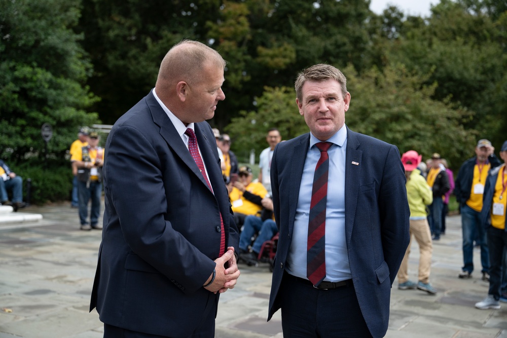 Prime Minister of the Faroe Islands Aksel Johannesen Visits ANC