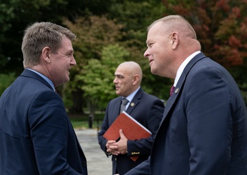 Prime Minister of the Faroe Islands Aksel Johannesen Visits ANC