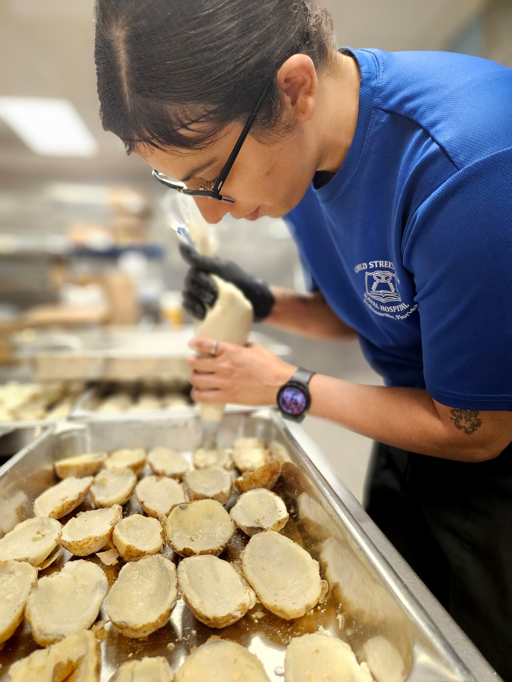 Naval Hospital Jacksonville galley serves 250th birthday special meal