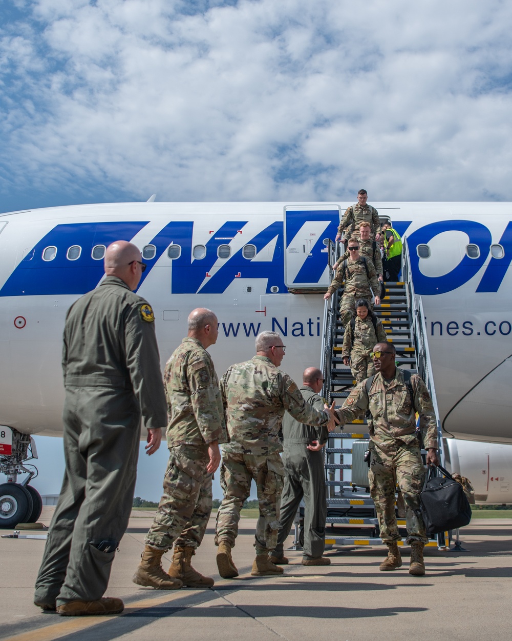 Tulsa Airmen return from Operation Noble Eagle