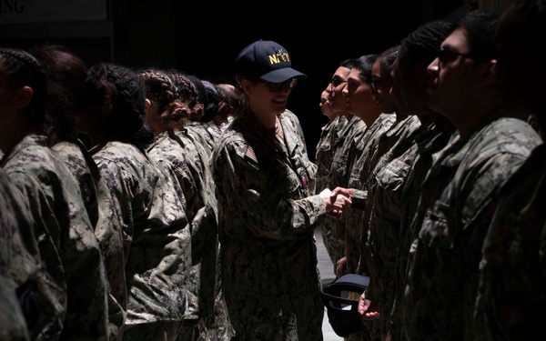 Recruit Training Command 09OCT25 Capping Ceremony