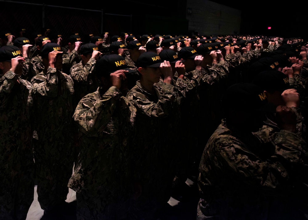 Recruit Training Command 09OCT25 Capping Ceremony