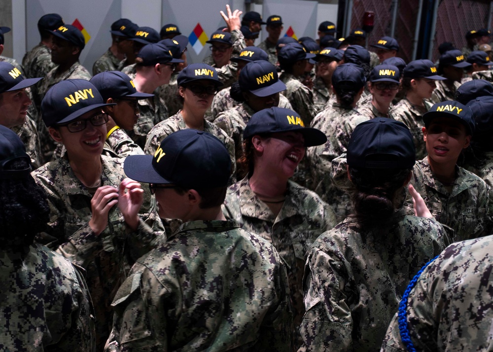 Recruit Training Command 09OCT25 Capping Ceremony