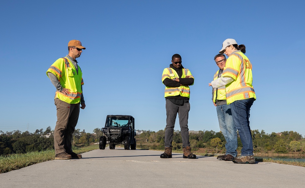 U.S. Army Corps of Engineers, Omaha District conducts dam safety inspection of Lake Cunningham Dam
