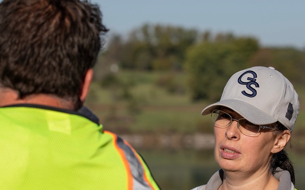 U.S. Army Corps of Engineers, Omaha District conducts dam safety inspection of Lake Cunningham Dam