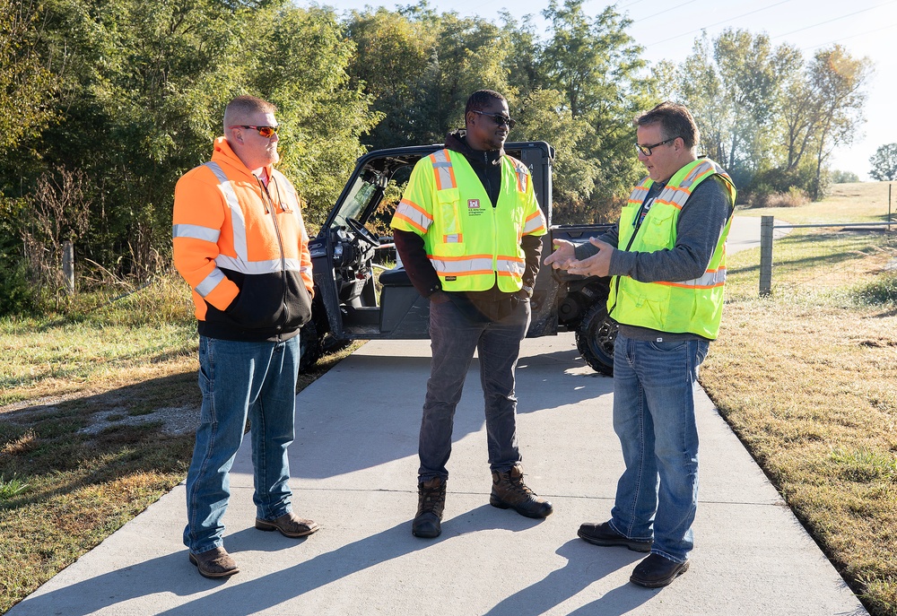 U.S. Army Corps of Engineers, Omaha District conducts dam safety inspection of Lake Cunningham Dam