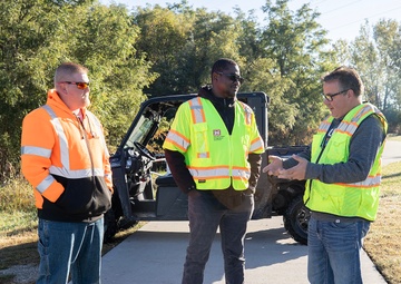 U.S. Army Corps of Engineers, Omaha District conducts dam safety inspection of Lake Cunningham Dam