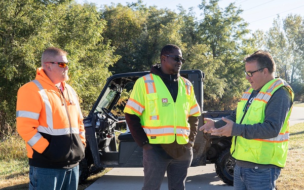 U.S. Army Corps of Engineers, Omaha District conducts dam safety inspection of Lake Cunningham Dam