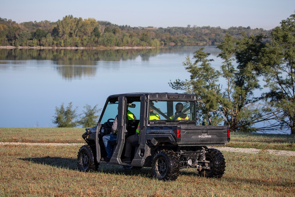 U.S. Army Corps of Engineers, Omaha District conducts dam safety inspection of Lake Cunningham Dam