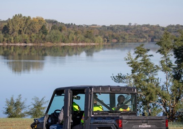 U.S. Army Corps of Engineers, Omaha District conducts dam safety inspection of Lake Cunningham Dam