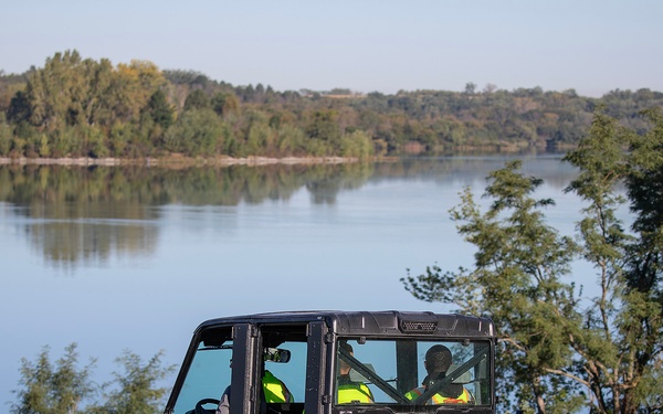 U.S. Army Corps of Engineers, Omaha District conducts dam safety inspection of Lake Cunningham Dam