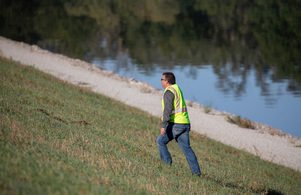 U.S. Army Corps of Engineers, Omaha District conducts dam safety inspection of Lake Cunningham Dam
