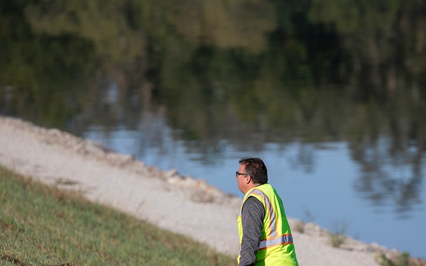 U.S. Army Corps of Engineers, Omaha District conducts dam safety inspection of Lake Cunningham Dam