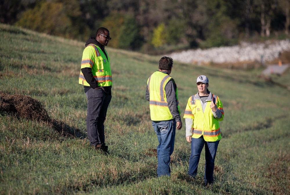 U.S. Army Corps of Engineers, Omaha District conducts dam safety inspection of Lake Cunningham Dam