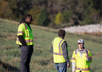 U.S. Army Corps of Engineers, Omaha District conducts dam safety inspection of Lake Cunningham Dam