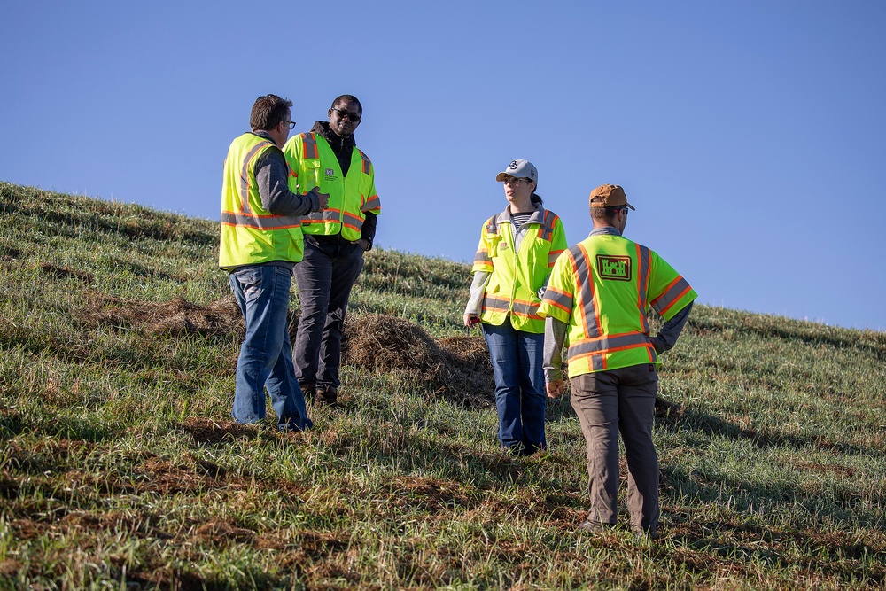 U.S. Army Corps of Engineers, Omaha District conducts dam safety inspection of Lake Cunningham Dam