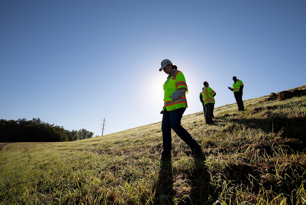 U.S. Army Corps of Engineers, Omaha District conducts dam safety inspection of Lake Cunningham Dam