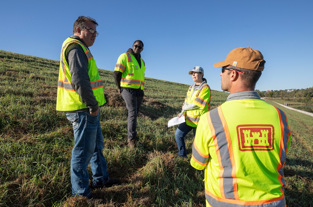 U.S. Army Corps of Engineers, Omaha District conducts dam safety inspection of Lake Cunningham Dam