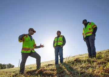 U.S. Army Corps of Engineers, Omaha District conducts dam safety inspection of Lake Cunningham Dam